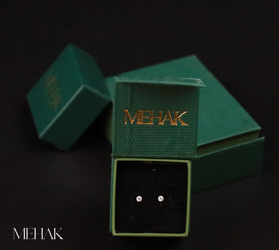 Dot With Stone|Second Stud| Nosepin