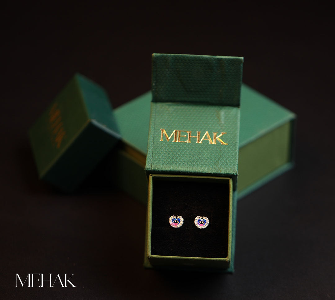 Twin Peacock Second Stud| Nosepin