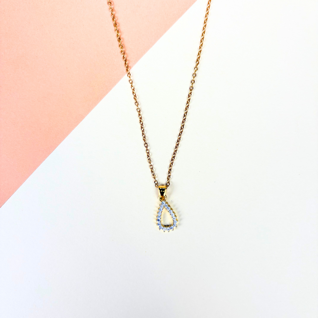 Crystal Diamond Frame Drop