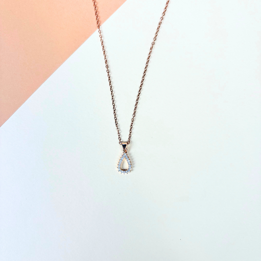 Crystal Diamond Frame Drop