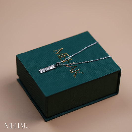 The Lumi bar Pendant| Unisex Necklace