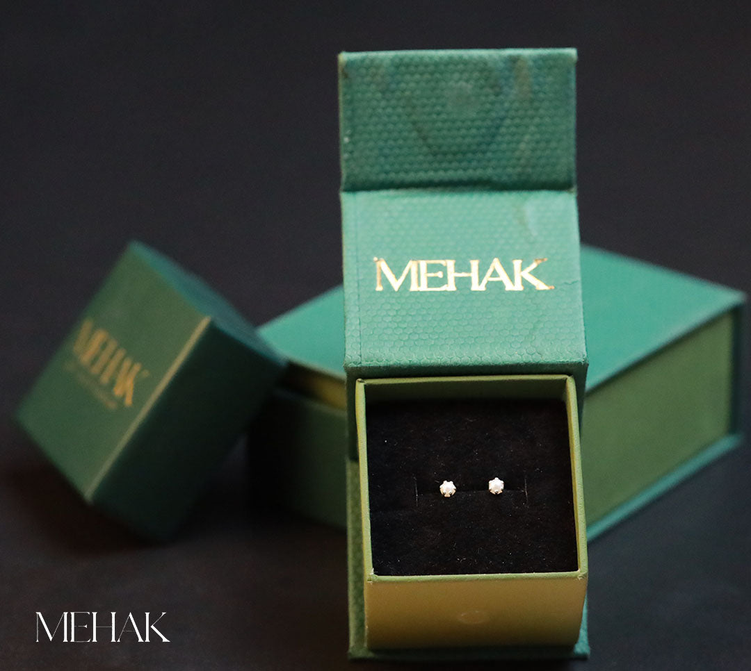 Peral Second Stud |Nose Pin