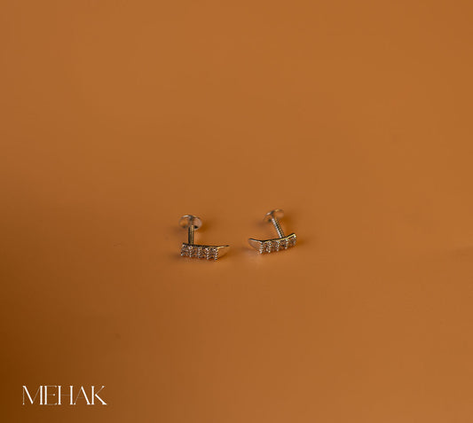 J Shape Second Stud| Nosepins