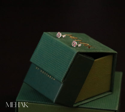 Ovel shape Second Stud| Nosepin