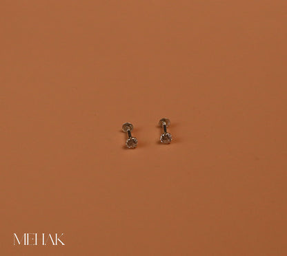 Dot With Stone|Second Stud| Nosepin