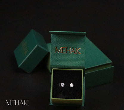 Dot With Diamondn Cut | Second Stud| Nosepin