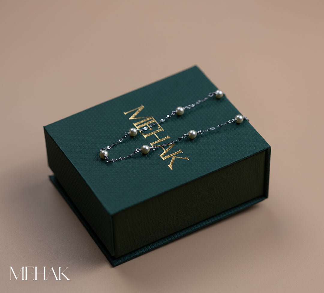 Silver Pearl Necklace