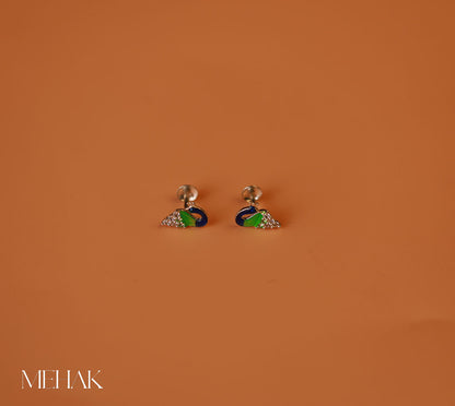 Peacock Second Stud | Nosepin