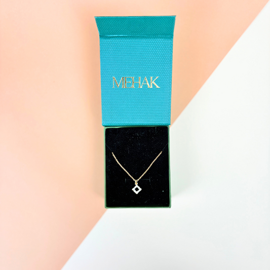 Diamond Square Pendant