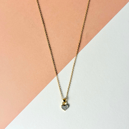 Dainty heartshine Pendant
