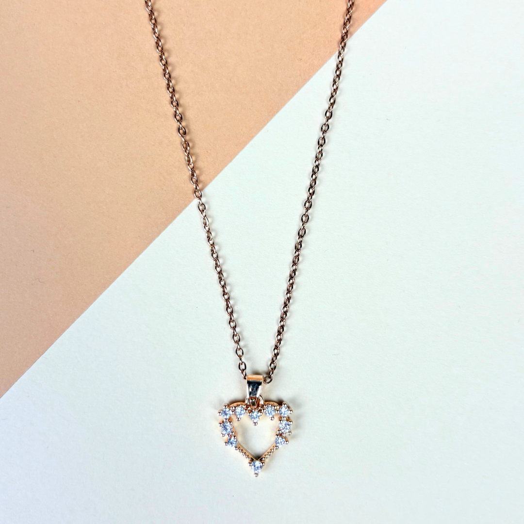 Eternal Spark heart Pendant