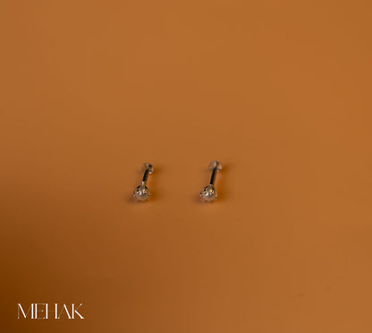 Peral Second Stud |Nose Pin